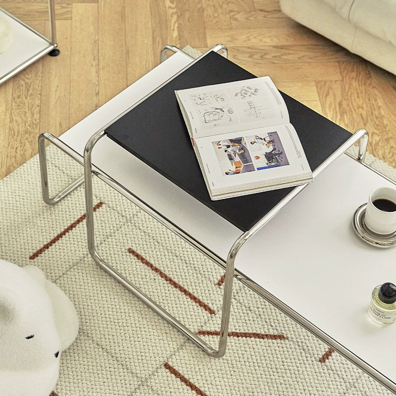 Alignment Chio B20 Couchtisch Mittelalterlicher Edelstahl Niedriger Tisch Ins PopularIns Quadratischer Kombinations-Beistelltisch 