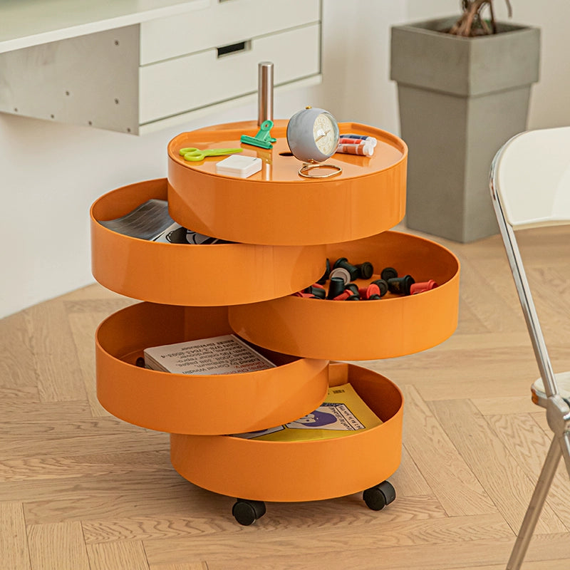 Beweglicher Lagerschrank, drehbarer Schließfach, Nachttisch, leichtes Luxus-Schlichtes, modernes Internet-Promi-Ins 