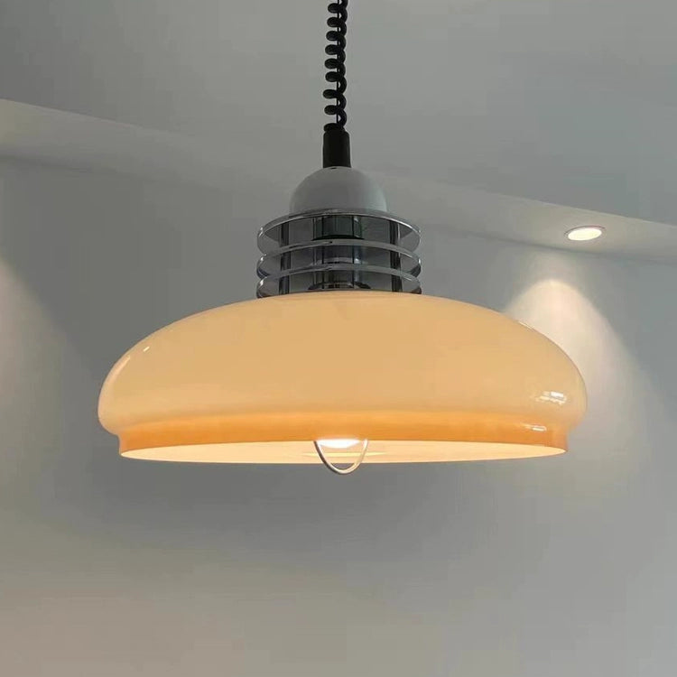 Mittelalterlicher Kronleuchter Creme Wind Esszimmer versenkbarer Kronleuchter Vintage Retro Bar Lampe Wohnzimmer Home 