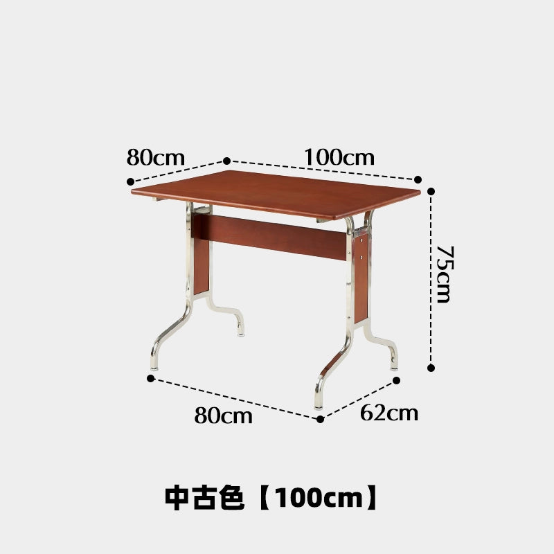 Massivholz Mittelalterlicher Schreibtisch Haushalt Bauhaus Stil Büro Werkbank Kleine Wohnung Einfacher Computertisch 