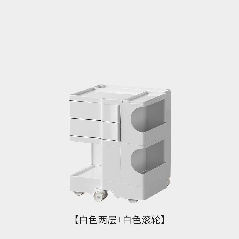 Nordic schlafzimmer nachttisch haushalt wohnzimmer mobilen warenkorb sofa seite schrank ins Ins Popularcream wind lagerung schrank 