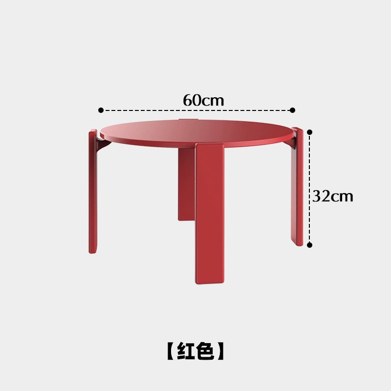 Massivholz Couchtisch Wohnzimmer Haushalt kleine Wohnung Teetisch minimalistischen Log Stil kreativer niedriger Tisch Wabi Sandy Wind 