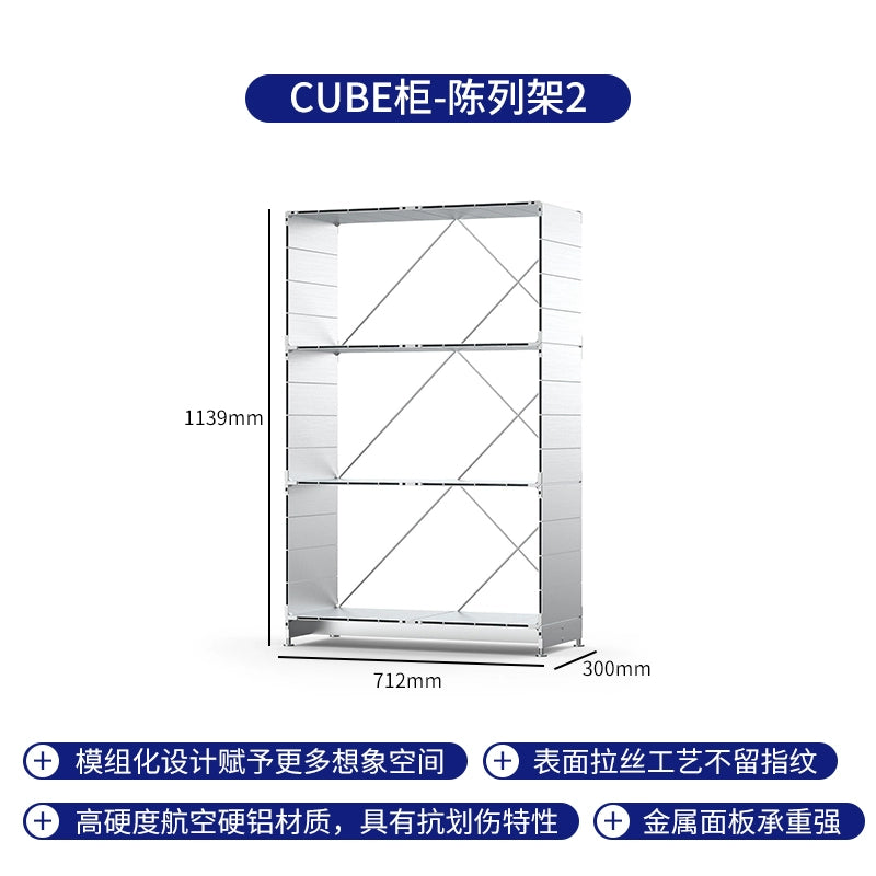 Metallmodulschrank Industriestil Kombinationsschrank Ins PopularSimple Ins Display Rack Kreativität 