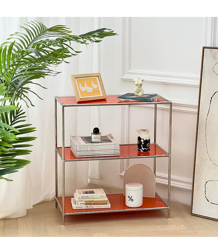 Koreanische Ins Windschutzscheibe Regal Blogger Haushalt Einfache Edelstahl Display Regal Bücherregal Display 