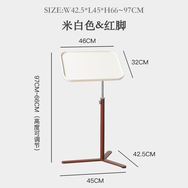 Anhebbarer kleiner Tisch, drehbar, mittelalterlich, nordisch, Sofakante, leichtes Luxus-Nachttischgestell der Spitzenklasse 