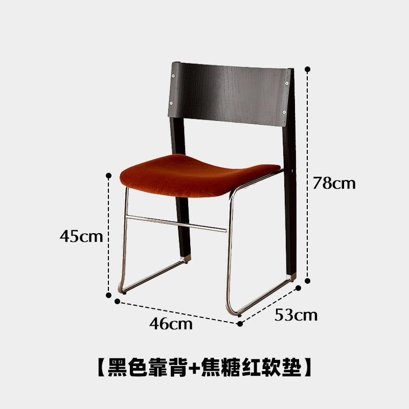 Nordic licht luxus esszimmer stuhl hause mittelalterlichen rückenlehne stuhl weiche tasche make-up stuhl designer kreativität 