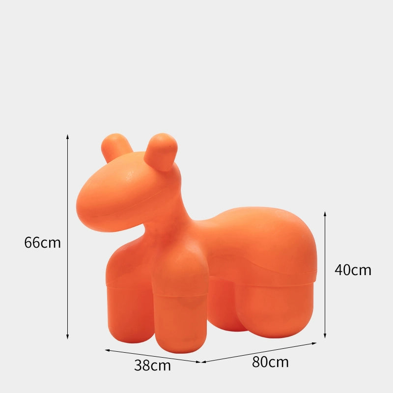 Pony Stuhl Cartoon Kinder Niedriger Hocker Kreative Tier Schuhwechselhocker Internet Prominente Ins Nordic Hocker Hause 
