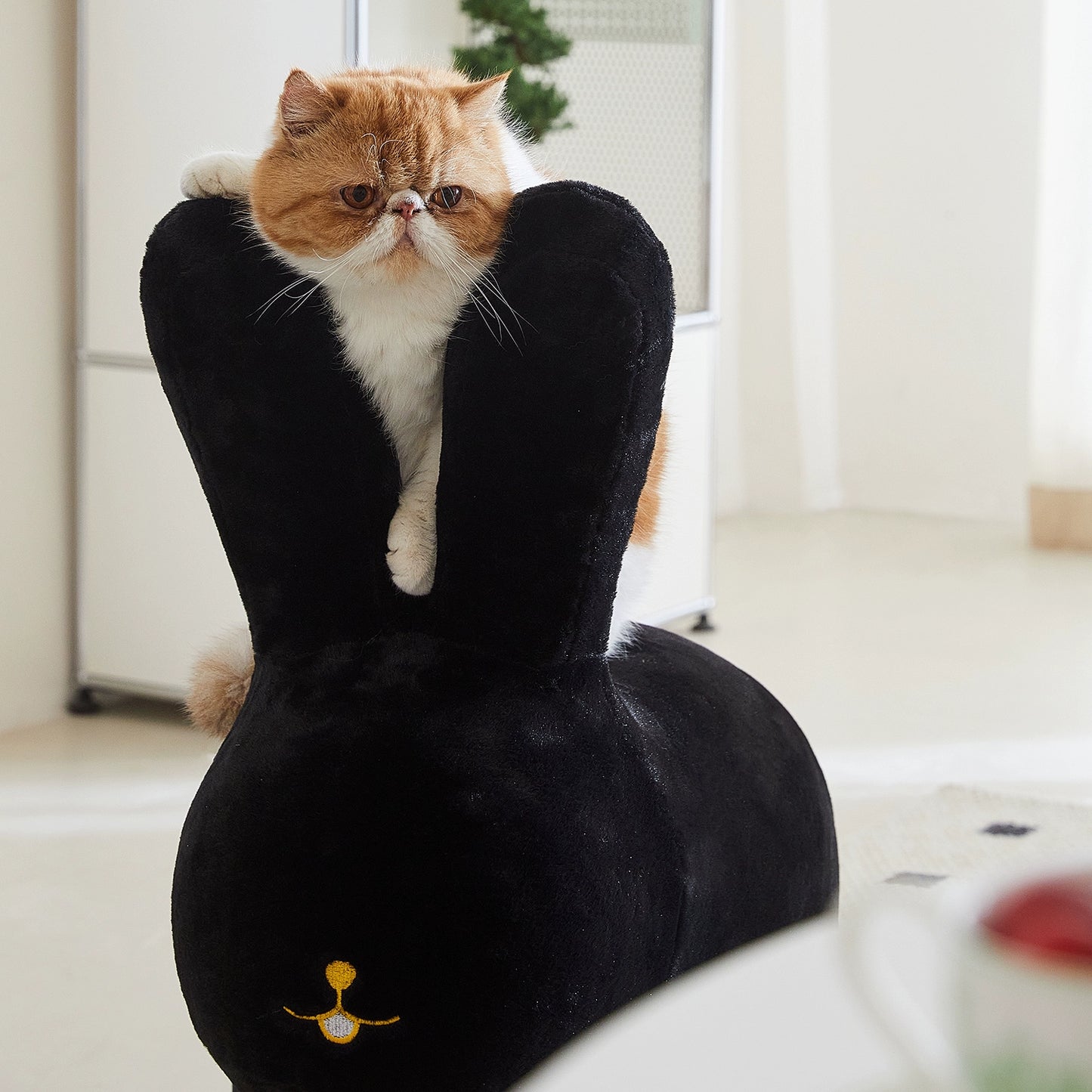 Kaninchen montieren abnehmbare niedlichen kinder stuhl kreative tier sitz Ins Popularfluff schuh ändern niedrigen hocker 