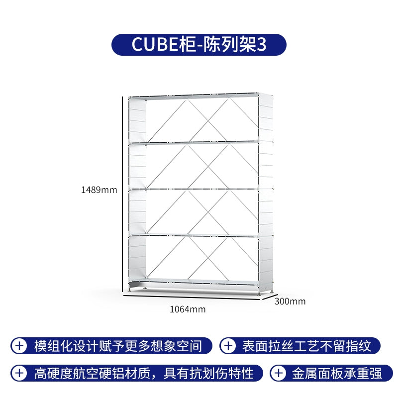 Koreanische Ins Wind Nachttisch Display Rack Fahrrad Lagerung Schrank Modul Kombination Dining Side Schrank Lagerung Metall Moderne 