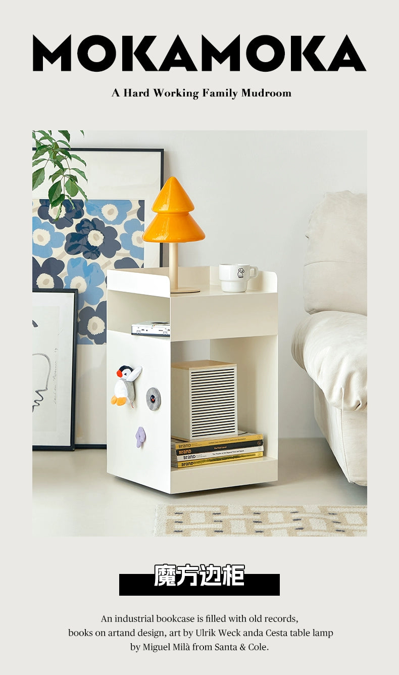 Nordic sofa seite schrank kreative schlafzimmer nachttisch moderne einfache lagerung schrank schmiedeeisen designer 