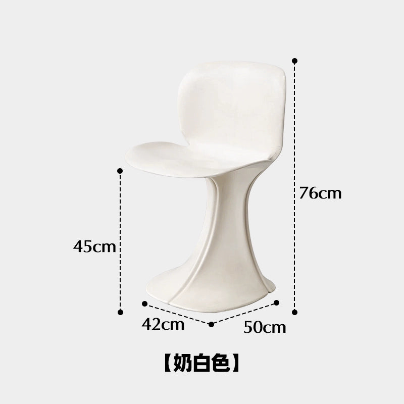 Designer Esszimmerstuhl Home Nordic Medieval Stuhl Künstlerischer Sinn Rückenlehne Hocker Einfacher Ins-Stil 