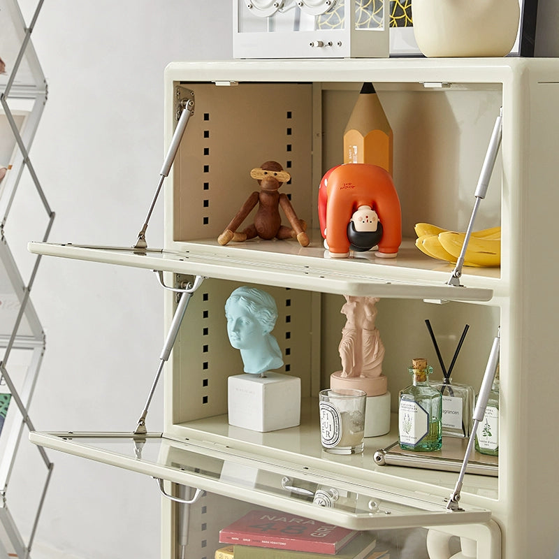 Umweltfreundliche glas Japanischen eisen schrank retro Ins PopularNordic hause schmiedeeisen metall dining side schrank figur locker 