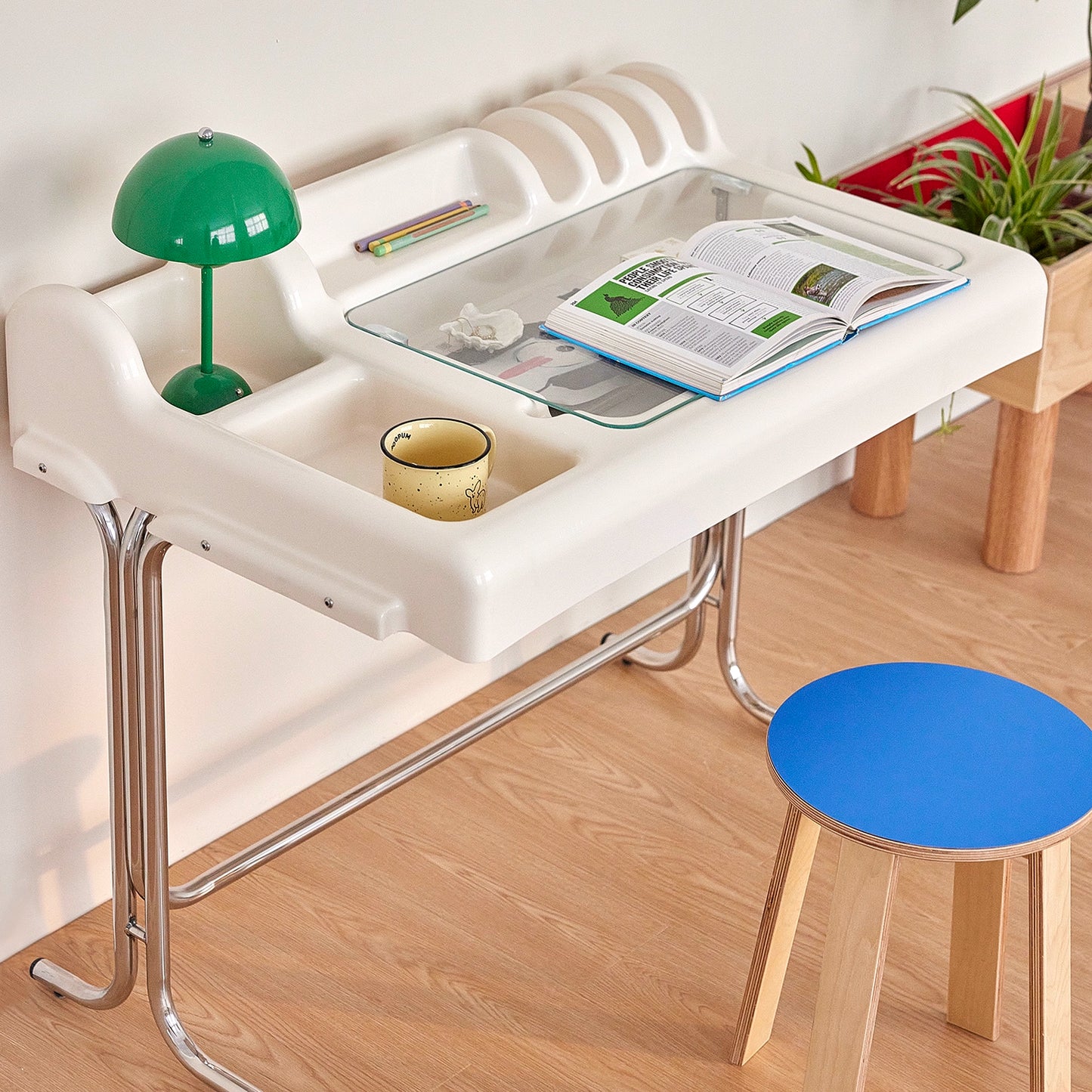 Creme wind kommode Koreanische ins kleine wohnung haushalt kommode lagerung schreibtisch Ins Beliebte schlafzimmer make-up tisch 