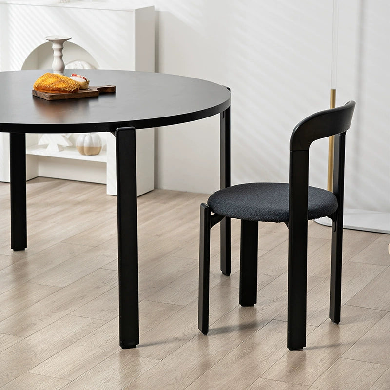 Moderner einfacher Esstisch Nordic Massivholz Ins PopularSmall Apartment Runder Tisch Japanischer Retro-Esstisch für Zuhause 