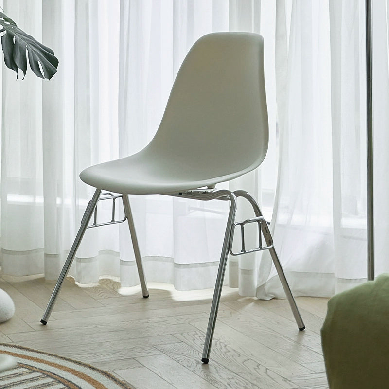 Eames Stuhl Mittelalterlicher Designer Esszimmerstuhl Ins Popularins Einfacher Stuhl mit Rückenlehne 