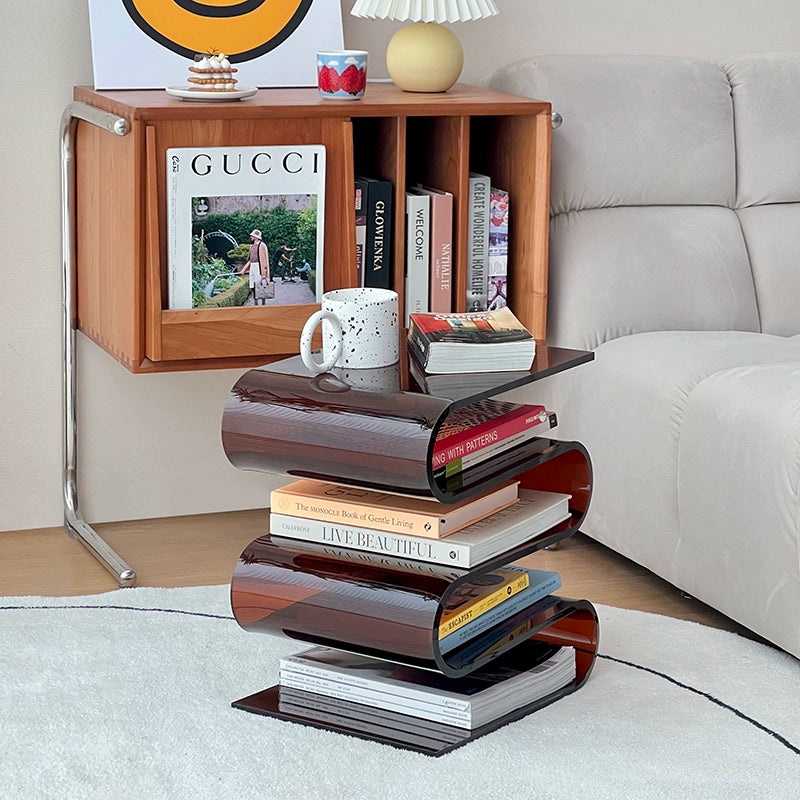 Einfaches Bücherregal Sofakante Ins Wind Coffee Shop Ins Populardesktop Zeitschriftenständer dekorative Requisiten 