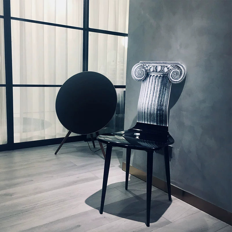 Römischer Säulenstuhl, kreativer dekorativer Stuhl, Persönlichkeit, modisch [Dekoration ist mehr als praktisch] 