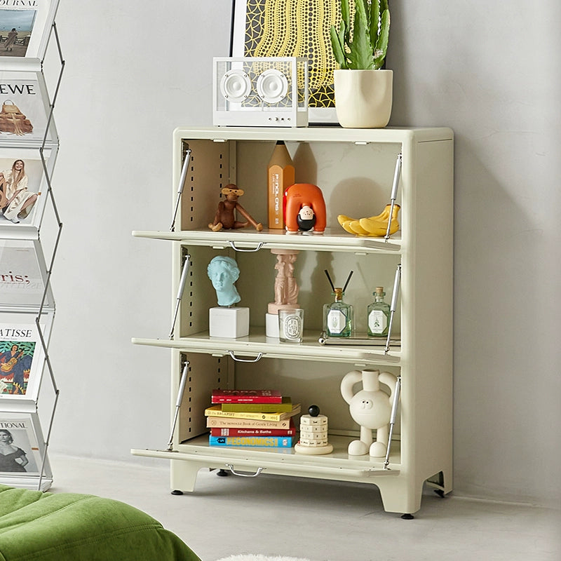 Umweltfreundliche glas Japanischen eisen schrank retro Ins PopularNordic hause schmiedeeisen metall dining side schrank figur locker 