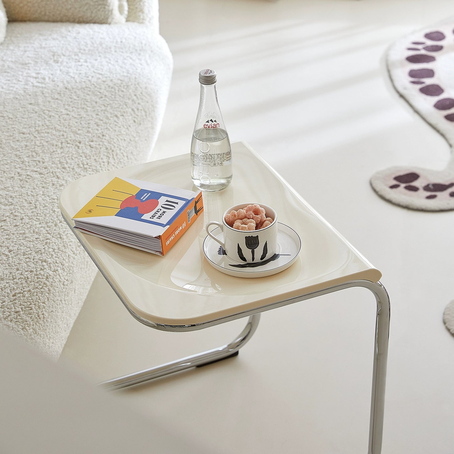 Couchtischhocker, einfacher Make-up-Hocker für den Haushalt, Internet-Promi-Hocker, kleiner Hocker, fortschrittlicher Sinn, sitzender, bequemer Schuhwechselhocker 