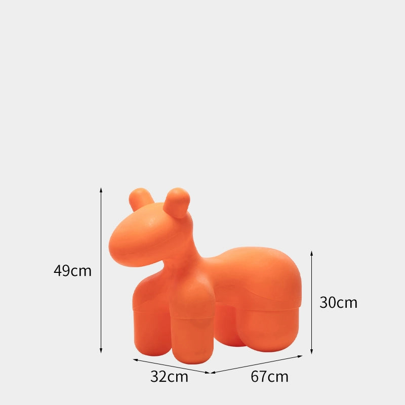 Pony Stuhl Cartoon Kinder Niedriger Hocker Kreative Tier Schuhwechselhocker Internet Prominente Ins Nordic Hocker Hause 