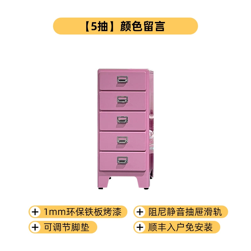 Umweltfreundliche glas Japanischen eisen schrank retro Ins PopularNordic hause schmiedeeisen metall dining side schrank figur locker 