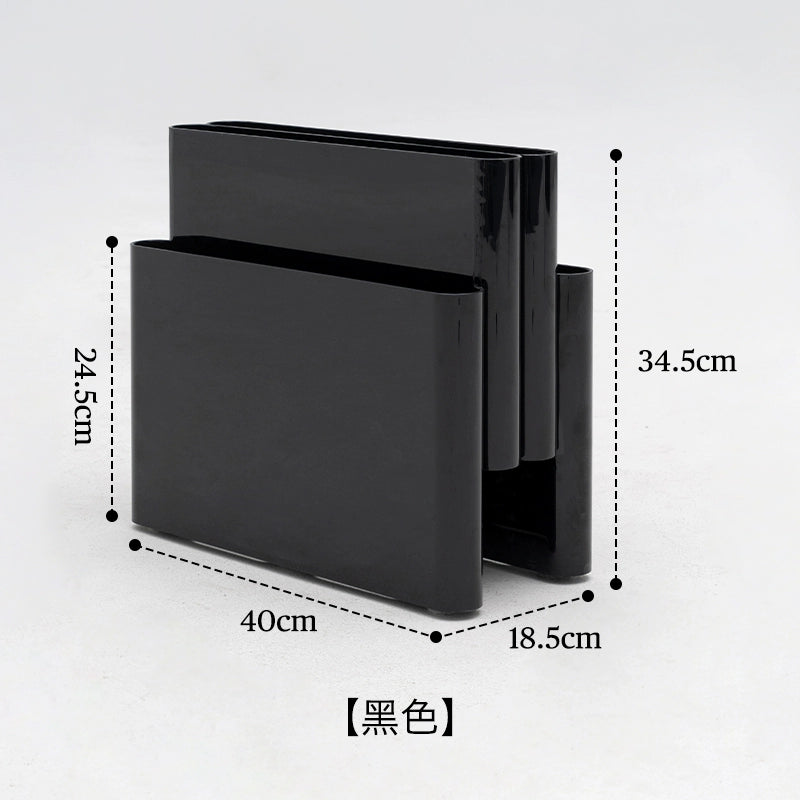 Mittelalterlicher Zeitschriftenständer Internet-Prominente Ins Wind kleines Bücherregal Koreanischer Blogger mit dem gleichen Retro-Dekorationsbücherregal 