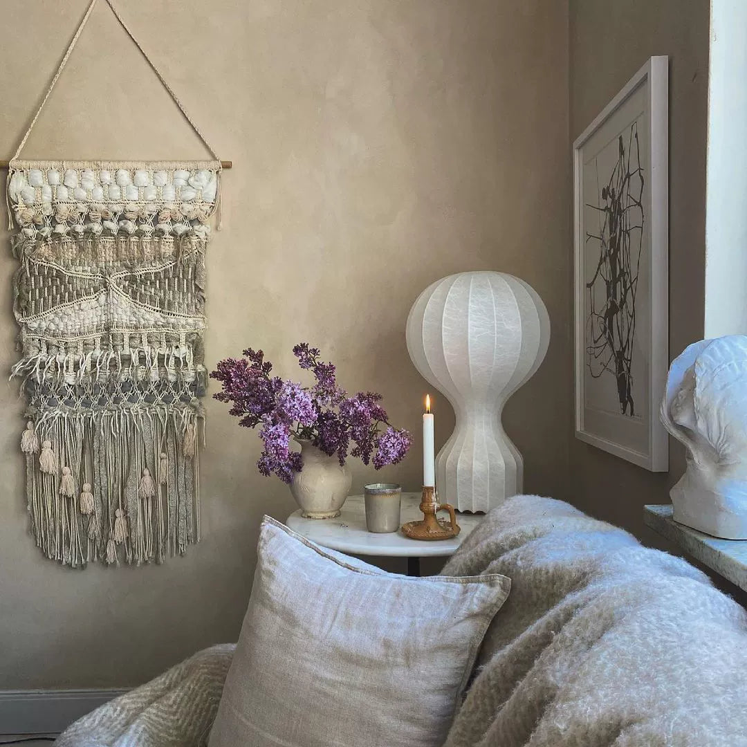 Seidenlampe Einfache Ins Nachttischlampe Warmes Schlafzimmer Umgebungslicht Modellzimmer Dekoratives Licht Italien 