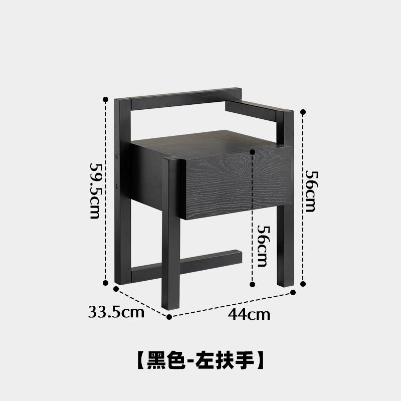 Massivholz mittelalterlichen Nachttisch einfache kreative Designer Sofa Seite Schrank Haushalt Ins Popularstorage Rand 