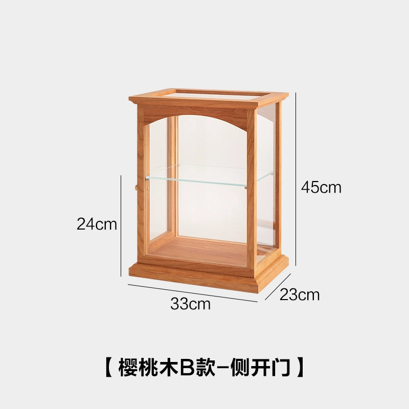 Retro Französisch Lagerschrank Home Desktop Regal Kreative Kosmetik Lagerung Transparent Schrank 