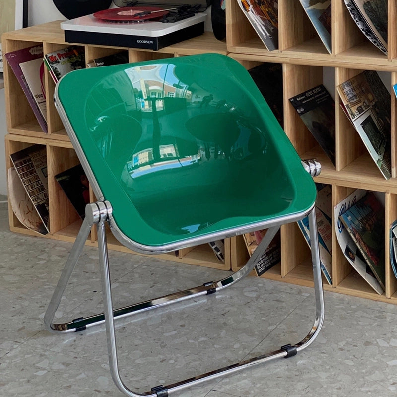 Kreative Acryl Transparent Klappstuhl Ins Wind Cafe Moderne Minimalistischen Outdoor Metall Stuhl 