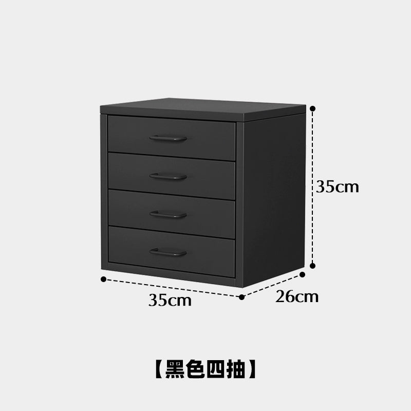 Desktop-Aufbewahrungsschrank Büro Schreibwaren Schließfach Haushalt Kleine Einheit Kosmetik Mehrschichtregal 