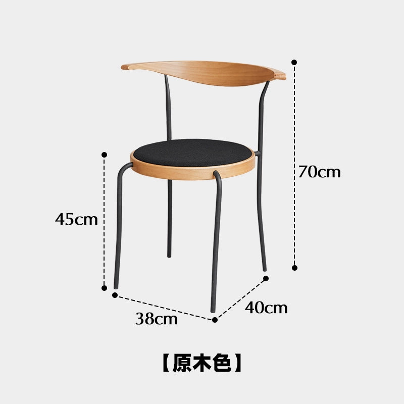 Medieval esszimmer stuhl haushalt massivholz esstisch und stühle licht luxus high-end-Ins Popularcoffee shop zurück stuhl einfache 