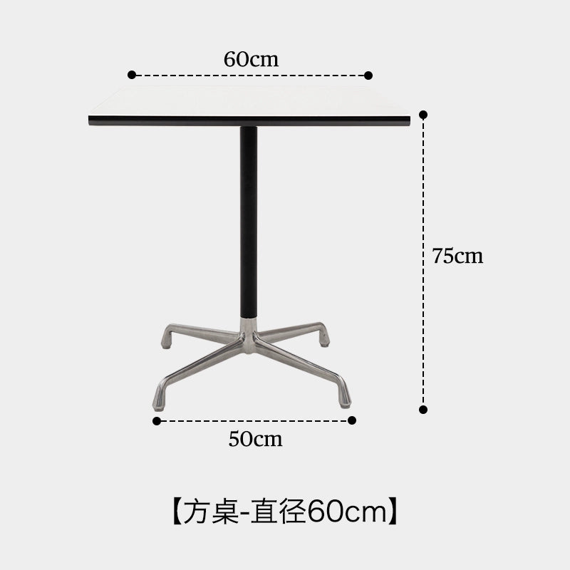 Eames runder Tisch mittelalterlicher Esstisch kleine Wohnung Haushalt Internet-Prominente Ins-Stil quadratischer Retro-Couchtisch 