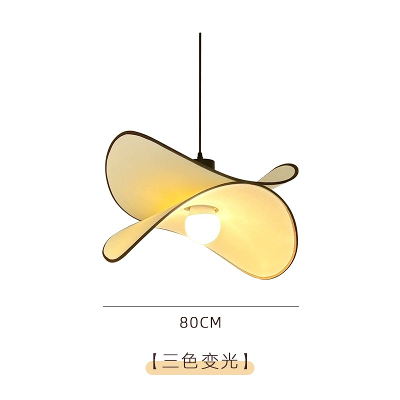 Französischer mittelalterlicher Kronleuchter Vintage Wohnzimmer Schlafzimmer Umgebungslicht Retro Wabi Sandwind Stoff Kronleuchter