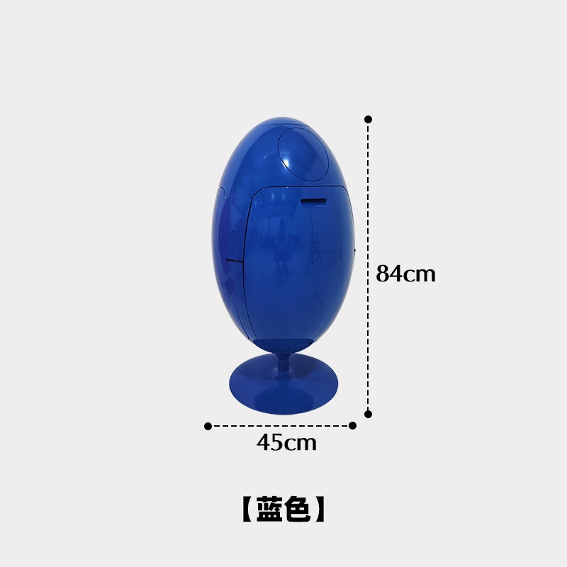 Dinosaurier-Ei-Mülleimer, großes Fassungsvermögen, hochwertiger Internet-Promi, Küchenklassifizierung, Aufbewahrungseimer, Bodenkreativität 