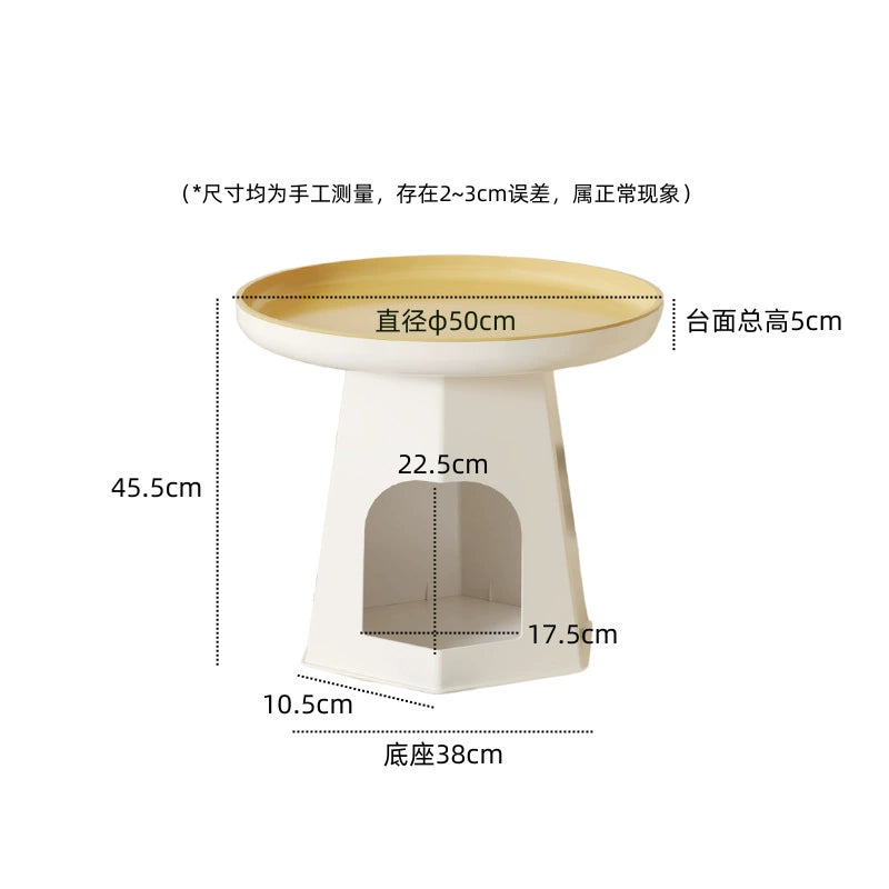 Katzennest Rand Paar Creme Wind Kleine Wohnung Couchtisch Designer Haushalt Kreative Nachttisch Rack 