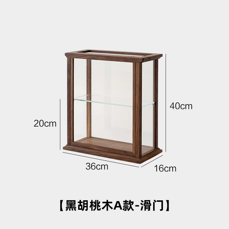 Retro Französisch Lagerschrank Home Desktop Regal Kreative Kosmetik Lagerung Transparent Schrank 