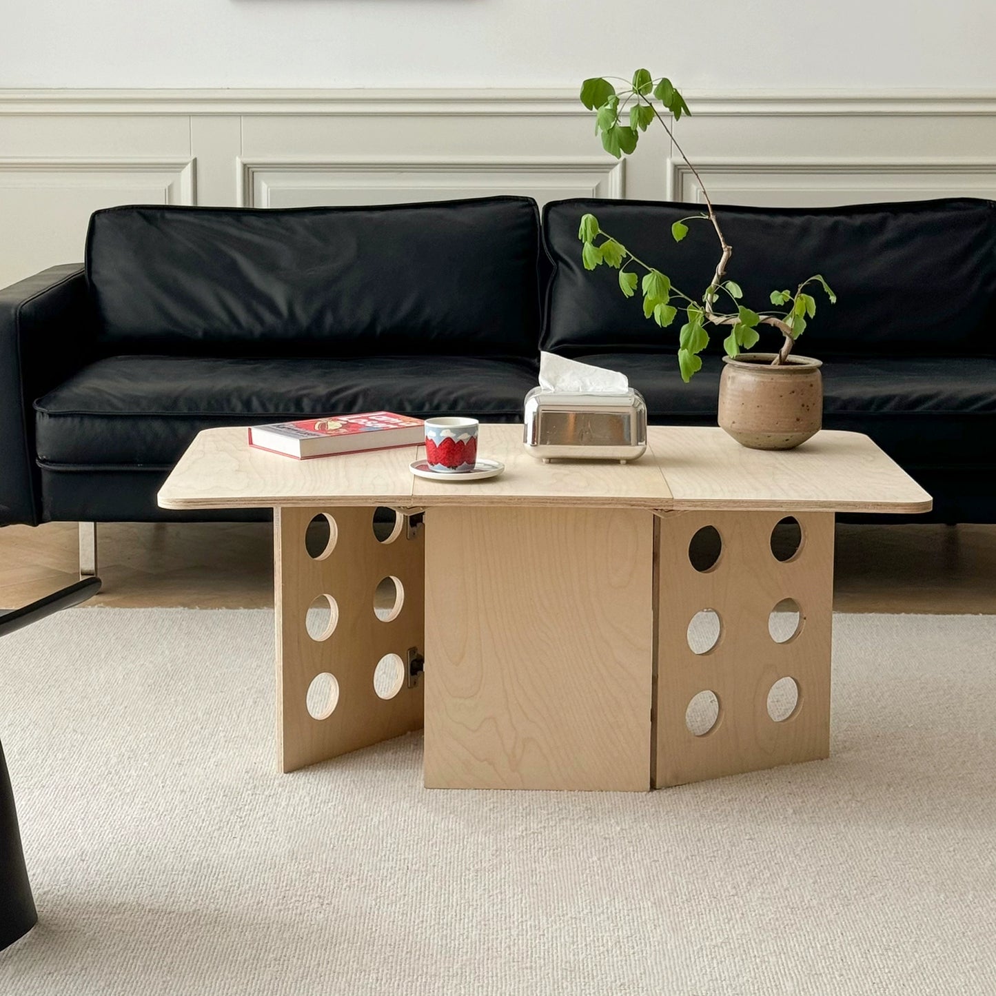 Klappbarer Couchtisch Log Wind Ins Mittelalterlicher Rand Paar Kleine Wohnung Minimalistischer Couchtisch Wohnzimmer Haushalt 