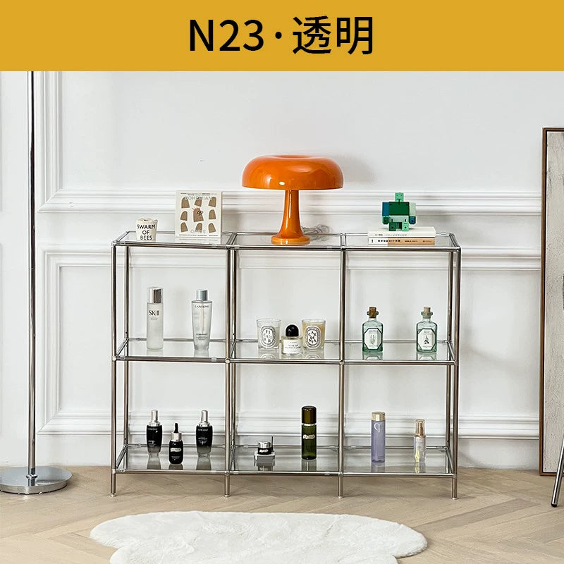 Koreanische Ins Windschutzscheibe Regal Blogger Haushalt Einfache Edelstahl Display Regal Bücherregal Display 