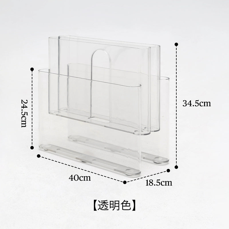 Mittelalterlicher Zeitschriftenständer Internet-Prominente Ins Wind kleines Bücherregal Koreanischer Blogger mit dem gleichen Retro-Dekorationsbücherregal 