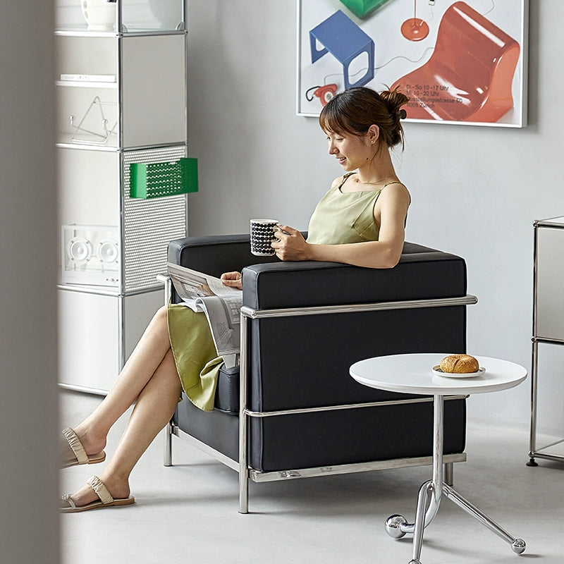 Corbusier LC3 Einzelsofa Sessel Bauhaus Stil leichter Luxus klassischer Designer Einzelsessel minimalistisch 
