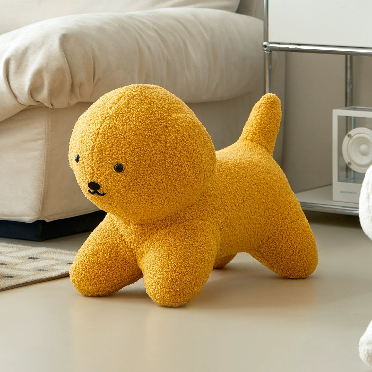 Welpenhocker Haushalt Kinder Niedriger Hocker Niedlich Kreative Ins Beliebte Wohnzimmer Tür Schuhhocker Lammwolle 