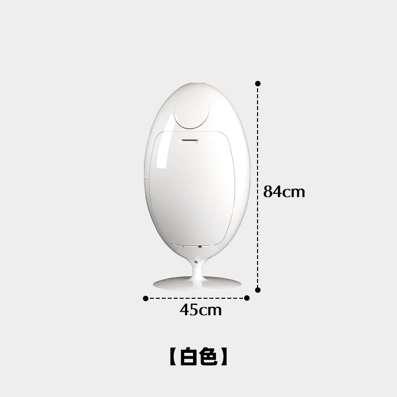 Dinosaurier-Ei-Mülleimer, großes Fassungsvermögen, hochwertiger Internet-Promi, Küchenklassifizierung, Aufbewahrungseimer, Bodenkreativität 