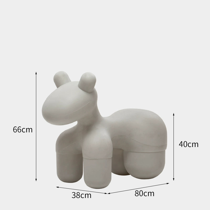 Pony Stuhl Cartoon Kinder Niedriger Hocker Kreative Tier Schuhwechselhocker Internet Prominente Ins Nordic Hocker Hause 