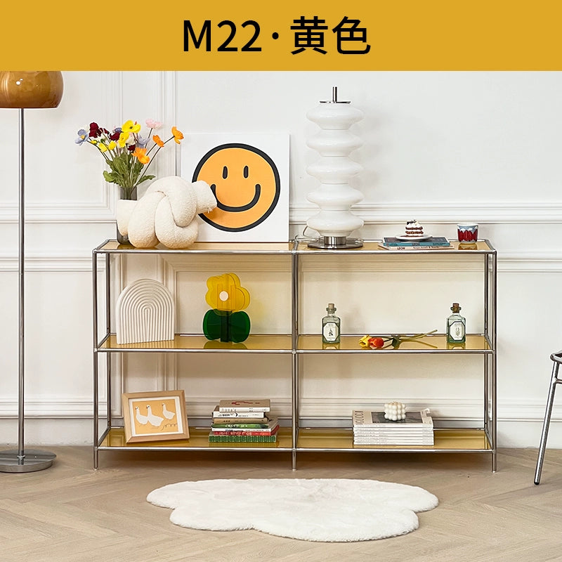 Koreanische Ins Windschutzscheibe Regal Blogger Haushalt Einfache Edelstahl Display Regal Bücherregal Display 