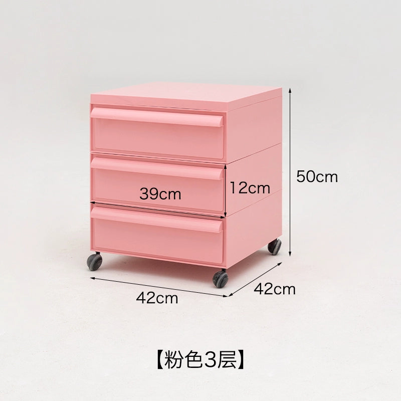 Mehrschichtiger Schlafzimmerschrank Internet-Promi-Nachttisch Ins Wind Antiker Lagerschrank Kleiner mobiler Schrank 