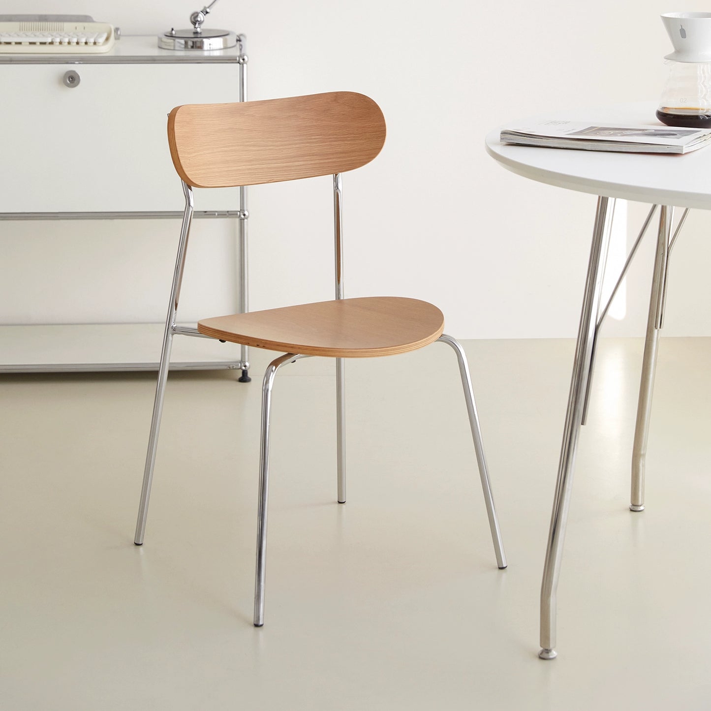 Nordic Massivholz Esszimmerstuhl Modern Home Esszimmerstuhl Ins Style Minimalist Freizeit Schreibtischstuhl Rückenlehne 