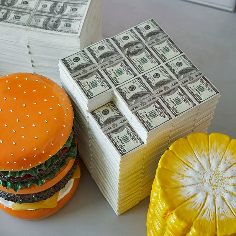 Kreative hocker nigo gleichen dollar hocker ins Ins Popularburger mais hocker ornament kaffee tisch hocker 