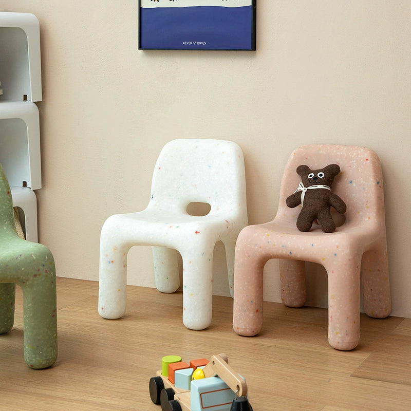 Nordic niedlichen Kindersitz Kunststoff niedrigen Hocker Rückenlehne Stuhl Ins Wind Baby Schuh Wickelbank 