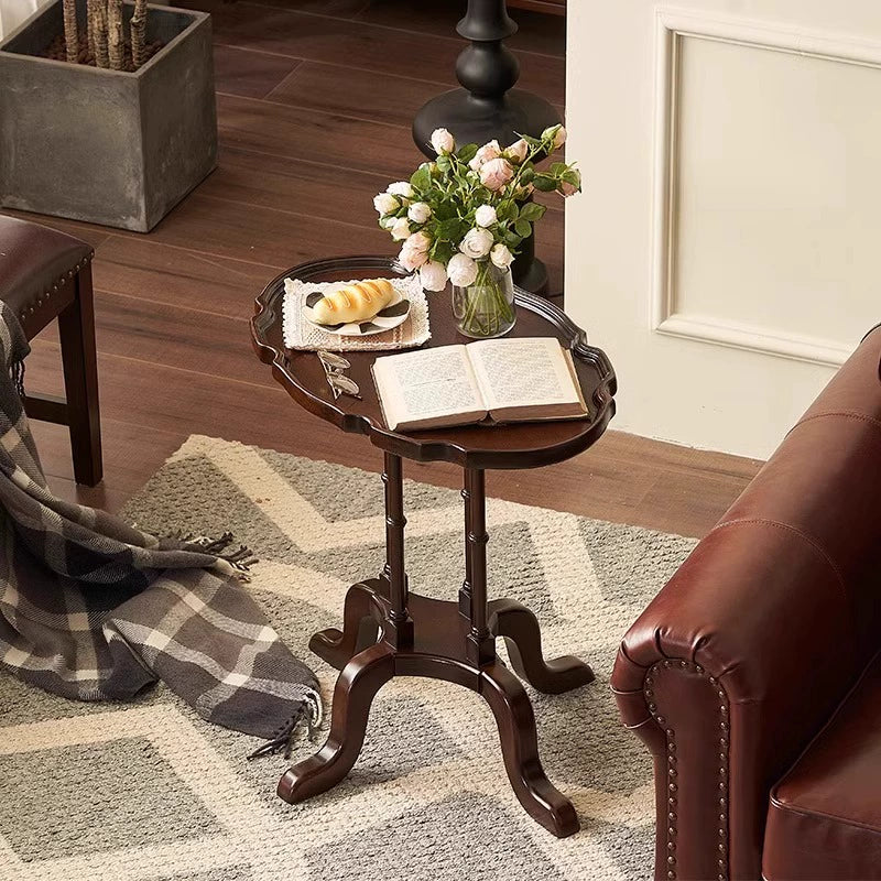 Cloud Edge Paar französischer Retro-Stil Massivholz Couchtisch Nordic Designer Sofa Balkon Ecke Paar kreativ 